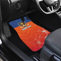 Netherlands Football Car Mats Oranje Lion Go Champion