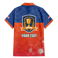 Netherlands Football Family Matching Mermaid Dress and Hawaiian Shirt Oranje Lion Go Champion