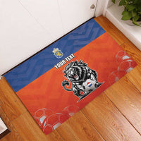 Netherlands Football Rubber Doormat Oranje Lion Go Champion