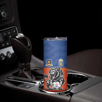 Netherlands Football Skinny Tumbler Oranje Lion Go Champion
