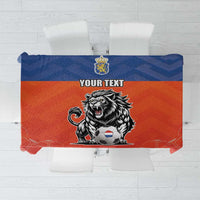 Netherlands Football Tablecloth Oranje Lion Go Champion