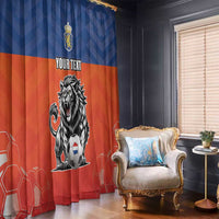 Netherlands Football Window Curtain Oranje Lion Go Champion