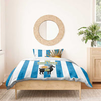 Personalized Argentina 10 Goat Bedding Set Greatest Of All Time Sporty Style
