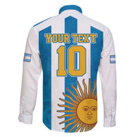 Personalized Argentina 10 Goat Family Matching Off Shoulder Short Dress and Hawaiian Shirt Greatest Of All Time Sporty Style