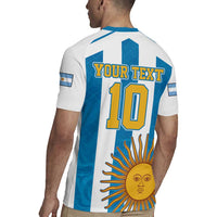 Personalized Argentina 10 Goat Rugby Jersey Greatest Of All Time Sporty Style