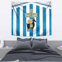 Personalized Argentina 10 Goat Tapestry Greatest Of All Time Sporty Style