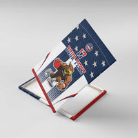 Custom United States Basketball Canvas Wall Art USA Eagle Mascot Style