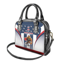 Custom United States Basketball Shoulder Handbag USA Eagle Mascot Style