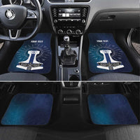 Personalized Finland Drakkar Vikings Car Mats Suomi Flag Viking Thor Runes