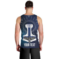 Personalized Finland Drakkar Vikings Men Tank Top Suomi Flag Viking Thor Runes