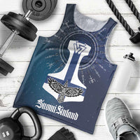 Personalized Finland Drakkar Vikings Men Tank Top Suomi Flag Viking Thor Runes