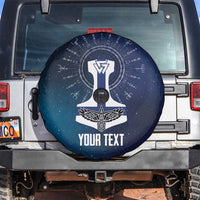 Personalized Finland Drakkar Vikings Spare Tire Cover Suomi Flag Viking Thor Runes