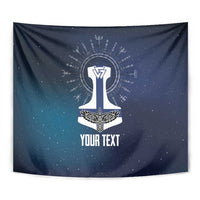 Personalized Finland Drakkar Vikings Tapestry Suomi Flag Viking Thor Runes