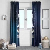 Personalized Finland Drakkar Vikings Window Curtain Suomi Flag Viking Thor Runes