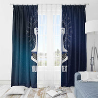 Personalized Finland Drakkar Vikings Window Curtain Suomi Flag Viking Thor Runes