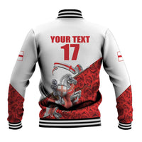 Custom England Field Hockey Champions Baseball Jacket Old Georgians Hockey Club Sporty Style