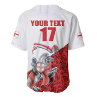 Custom England Field Hockey Champions Baseball Jersey Old Georgians Hockey Club Sporty Style