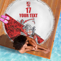 Custom England Field Hockey Champions Beach Blanket Old Georgians Hockey Club Sporty Style