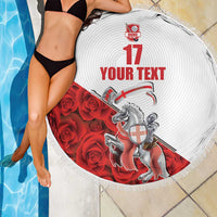 Custom England Field Hockey Champions Beach Blanket Old Georgians Hockey Club Sporty Style