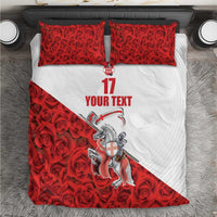 Custom England Field Hockey Champions Bedding Set Old Georgians Hockey Club Sporty Style