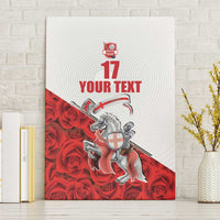Custom England Field Hockey Champions Canvas Wall Art Old Georgians Hockey Club Sporty Style
