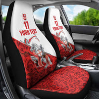 Custom England Field Hockey Champions Car Seat Cover Old Georgians Hockey Club Sporty Style