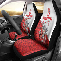 Custom England Field Hockey Champions Car Seat Cover Old Georgians Hockey Club Sporty Style