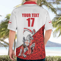 Custom England Field Hockey Champions Hawaiian Shirt Old Georgians Hockey Club Sporty Style