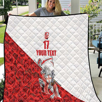 Custom England Field Hockey Champions Quilt Old Georgians Hockey Club Sporty Style