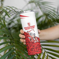 Custom England Field Hockey Champions Skinny Tumbler Old Georgians Hockey Club Sporty Style