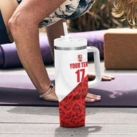 Custom England Field Hockey Champions Tumbler With Handle Old Georgians Hockey Club Sporty Style
