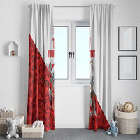 Custom England Field Hockey Champions Window Curtain Old Georgians Hockey Club Sporty Style