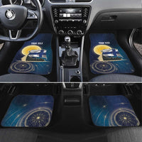 Personalized Finland Drakkar Vikings Car Mats Longships with Vegvisir