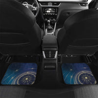 Personalized Finland Drakkar Vikings Car Mats Longships with Vegvisir