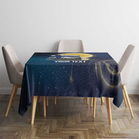 Personalized Finland Drakkar Vikings Tablecloth Longships with Vegvisir