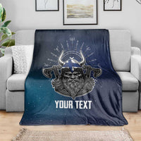 Personalized Finland Drakkar Vikings Blanket Suomi Viking Warrior