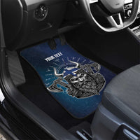Personalized Finland Drakkar Vikings Car Mats Suomi Viking Warrior