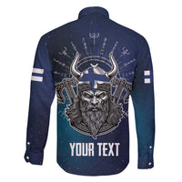 Personalized Finland Drakkar Vikings Family Matching Mermaid Dress and Hawaiian Shirt Suomi Viking Warrior