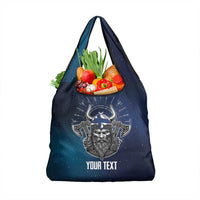 Personalized Finland Drakkar Vikings Grocery Bag Suomi Viking Warrior