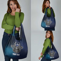 Personalized Finland Drakkar Vikings Grocery Bag Suomi Viking Warrior
