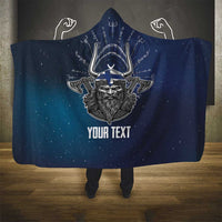 Personalized Finland Drakkar Vikings Hooded Blanket Suomi Viking Warrior