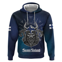 Personalized Finland Drakkar Vikings Hoodie Suomi Viking Warrior