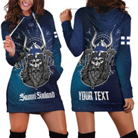 Personalized Finland Drakkar Vikings Hoodie Dress Suomi Viking Warrior