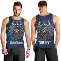 Personalized Finland Drakkar Vikings Men Tank Top Suomi Viking Warrior