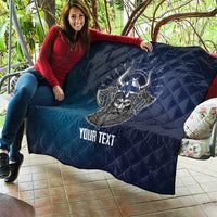 Personalized Finland Drakkar Vikings Quilt Suomi Viking Warrior