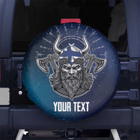 Personalized Finland Drakkar Vikings Spare Tire Cover Suomi Viking Warrior
