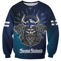 Personalized Finland Drakkar Vikings Sweatshirt Suomi Viking Warrior