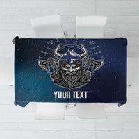Personalized Finland Drakkar Vikings Tablecloth Suomi Viking Warrior