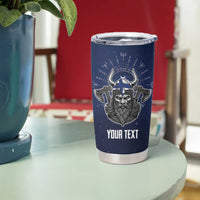 Personalized Finland Drakkar Vikings Tumbler Cup Suomi Viking Warrior