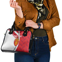Personalized Norway Coat of Arms Shoulder Handbag Golden Lion